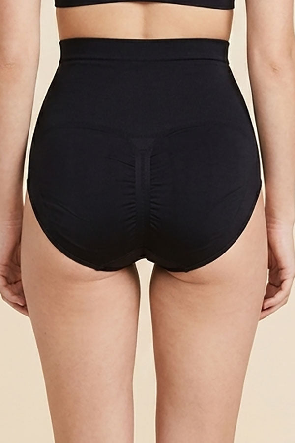 83085 6 Piece Full Coverage Shapewear with Rear Support Seamless Bodyshaper Bottom