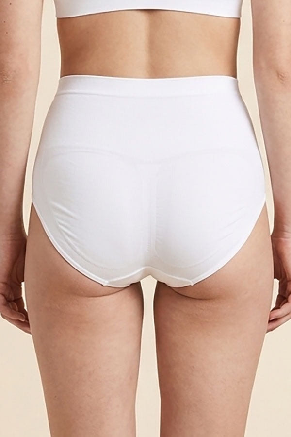 83085 6 Piece Full Coverage Shapewear with Rear Support Seamless Bodyshaper Bottom