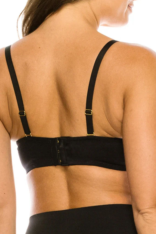 89111 12 Piece Multiway Demi Push-Up Bra – Strapless Convertible Bra with Underwire