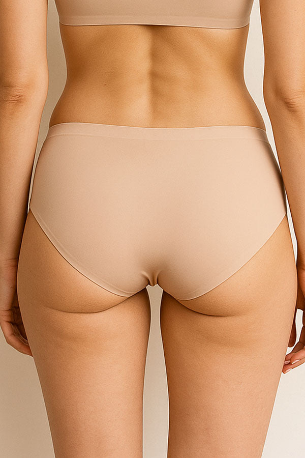 89122 6 Piece Laser Cut Hipster Panty C04