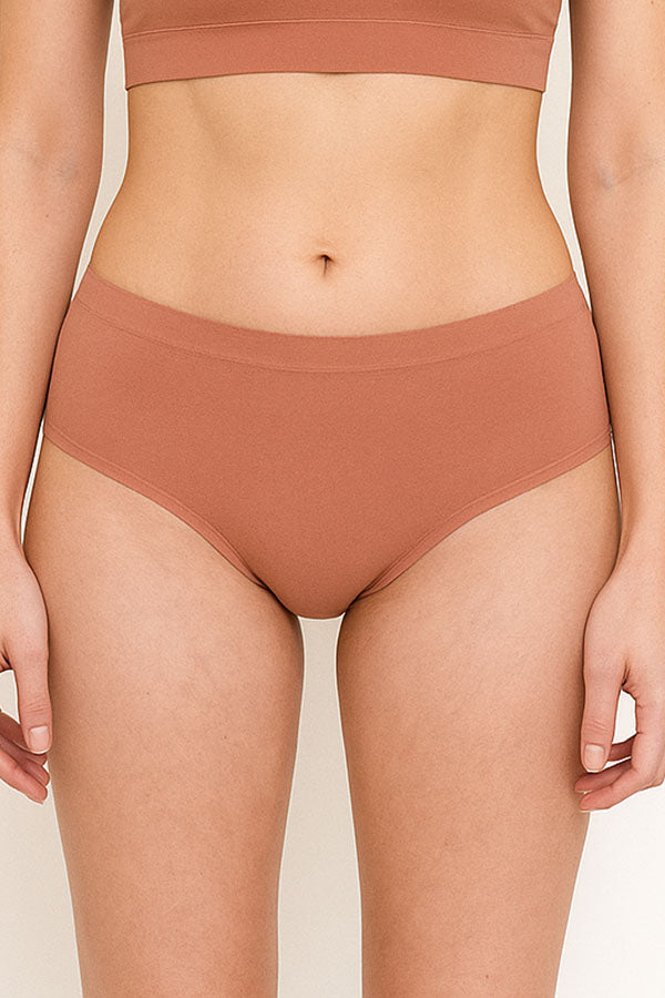 89122 6 Piece Laser Cut Hipster Panty C04