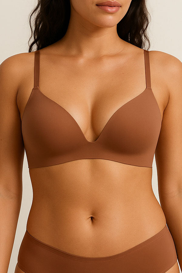 89122 6 Piece Wirefree T-Shirt Bra – Seamless Comfort Bra A/B/C Cup C04