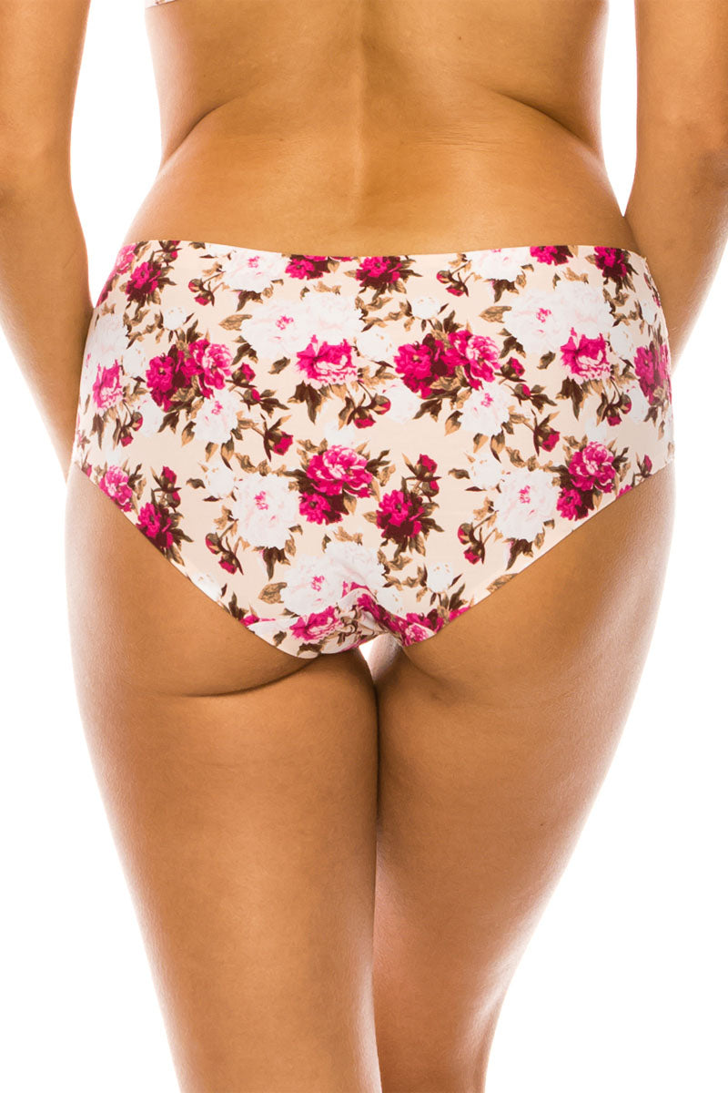 89149 6 Piece Seamless Laser Cut Panty – Mid Rise C02