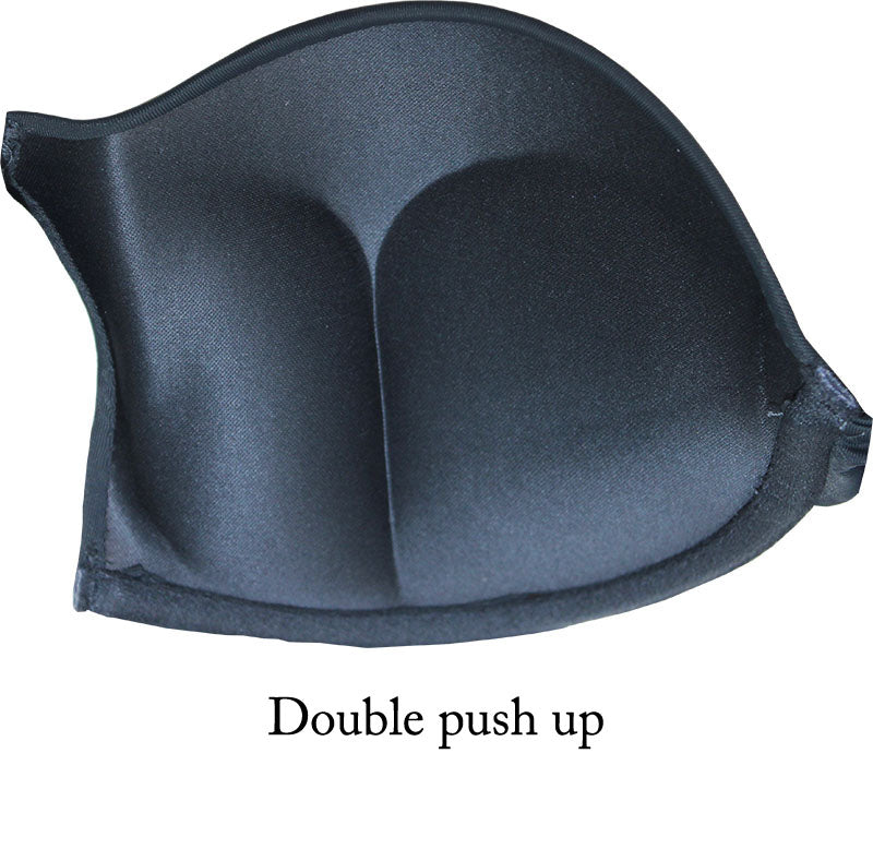 90014 6 Piece Adjustable Non-Removable Straps Double Push-Up Bra B/C Cup C01