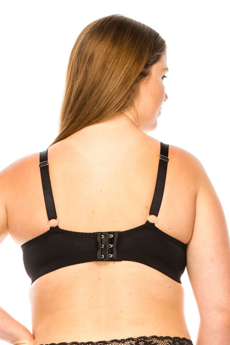 90030 6 Piece Solid Coverage Push-Up Bra D-DD Cup C04