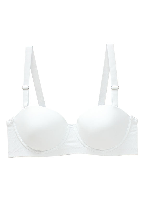 90039 3 Piece Underwire & Adjustable Straps Demi Light Pad Bra – D/DD/DDD Cup