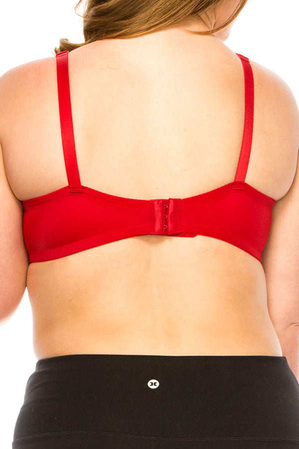 90047 6 Piece Coverage Bra with Underwire B,C,D,DD Cup C01