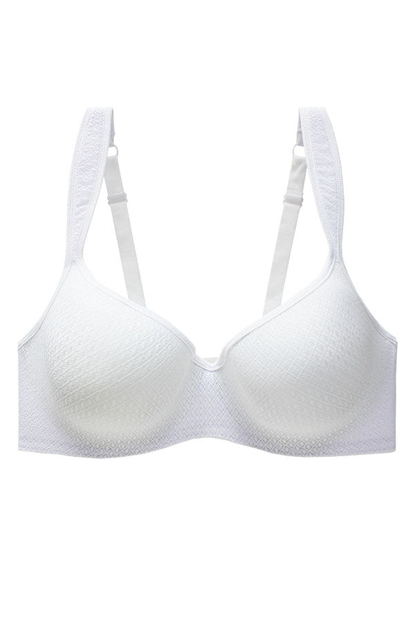 90058 6 Pieces Adjustable & Supportive Lace Bra with Underwire D/DD Cup C01