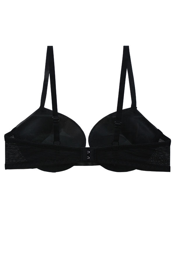 90064 12 Pieces Underwire Support, Adjustable Straps Push-Up B C Cup Bra