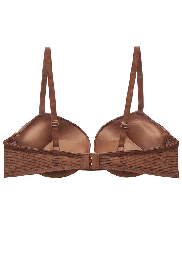 90064 12 Pieces Underwire Support, Adjustable Straps Push-Up B C Cup Bra