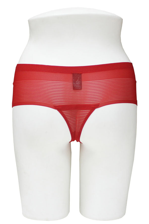 90064 12 Pieces Comfortable Elastic Band, Breathable Fit Mesh Thong