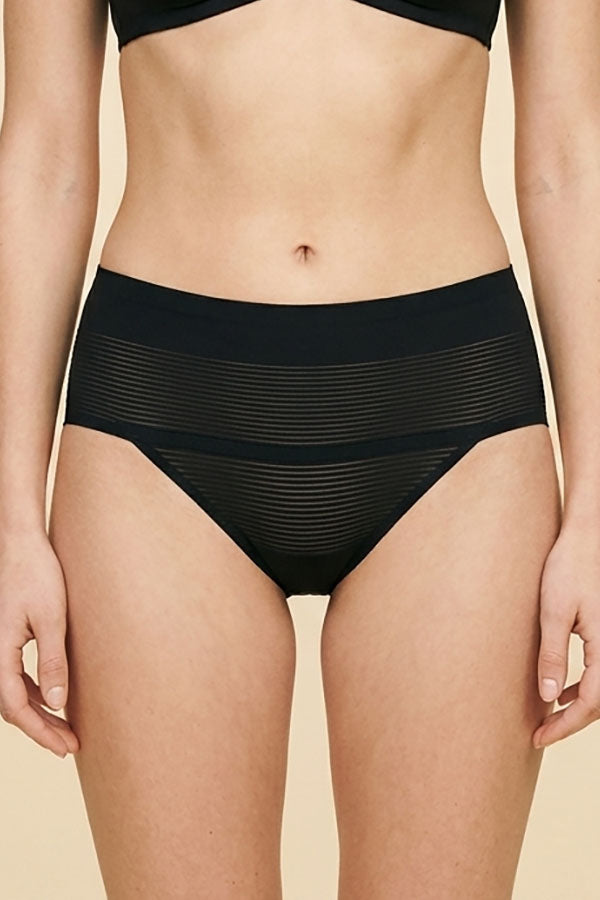 90064 12 Pieces Comfortable Elastic Band, Breathable Fit Mesh Thong