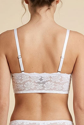 90066 12 Piece Floral Lace Half Cup Bra – Underwire Support B/C Cup