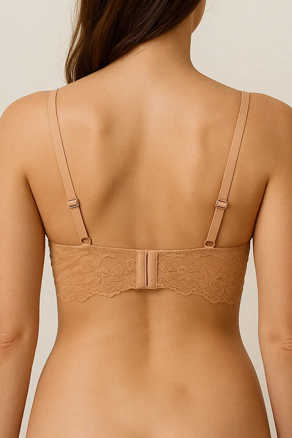 90070 12 Piece Elegant Support & Comfort Floral Lace Underwire Bra B/C Cup