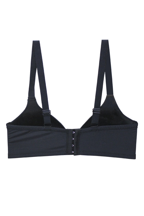 90071 12 Pieces Adjustable Straps & Four Hook Closure Wire-Free D-DD Cup Bra
