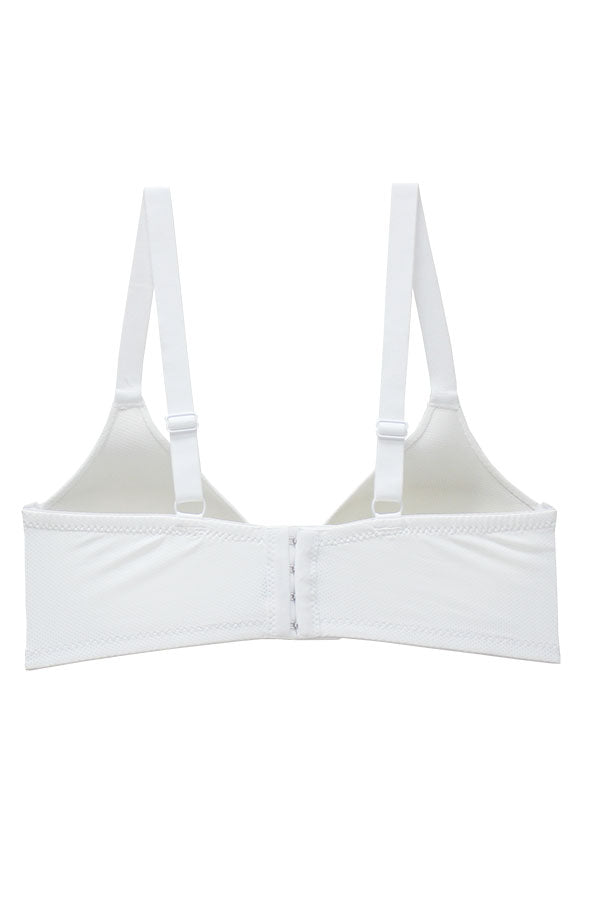 90071 12 Pieces Adjustable Straps & Four Hook Closure Wire-Free D-DD Cup Bra