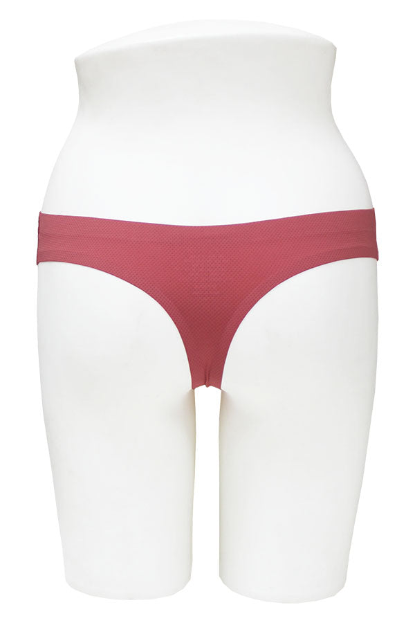 90072 6 Pieces Comfortable Laser Cut Thong C01