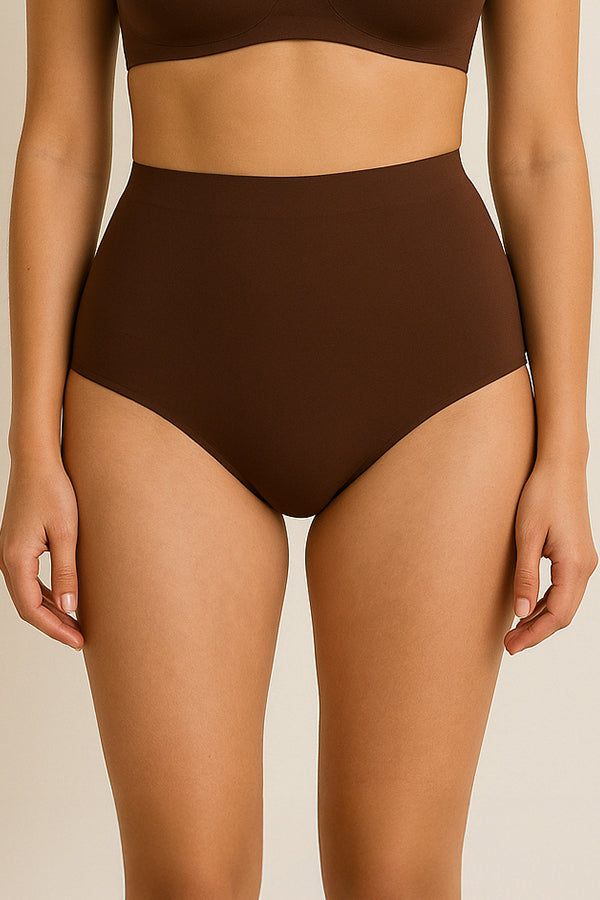 90075 6 Piece Invisible Fit & Stretch Comfort Seamless Laser Cut Full Brief