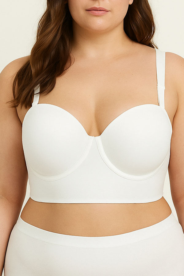 90076 Boning Long Band Underwire Bra-12pcs pack