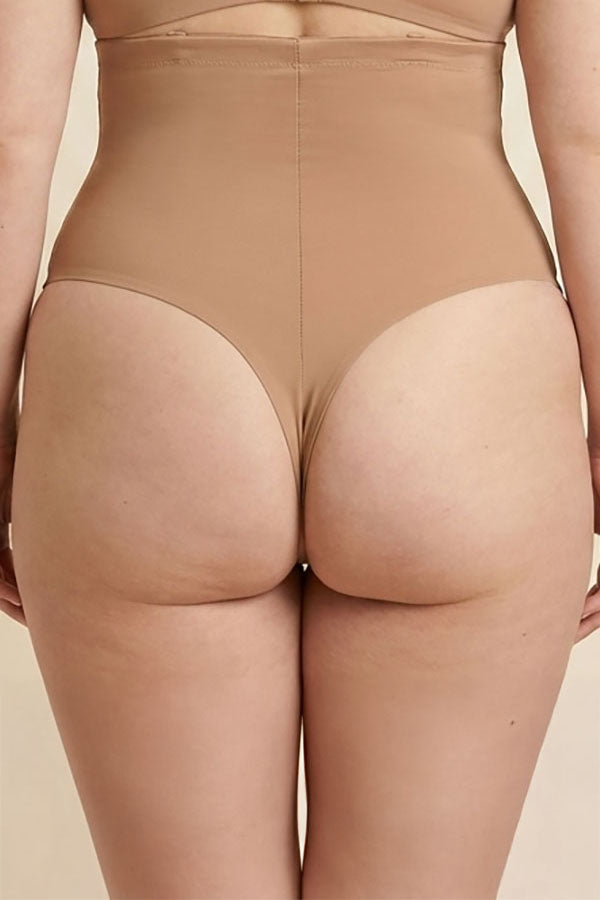 90077 Youmita High Waist Shapewear Thong – 4 Support Bones - 3pcs prepack Wholesale