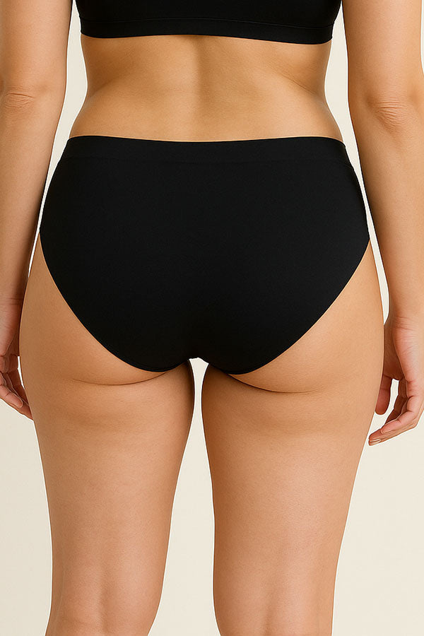 90078 Laser Cut Seamless Panty – 6 Color Pack C01