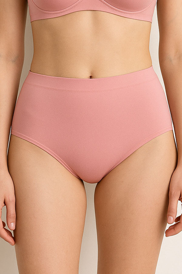 90078 Laser Cut Seamless Panty – 6 Color Pack C01
