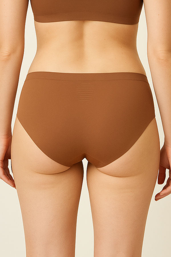 90078 Laser Cut Seamless Panty – 6 Color Pack C01