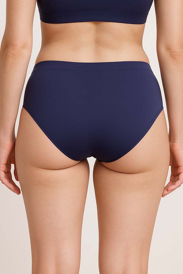 90078 Laser Cut Seamless Panty – 6 Color Pack C01