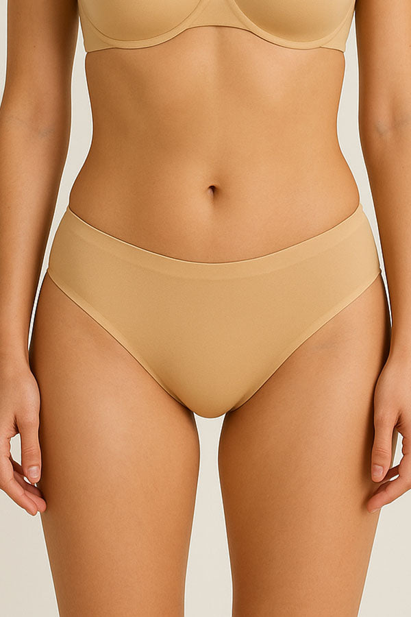90078 Laser Cut Seamless Thong – 6 Color Pack C01