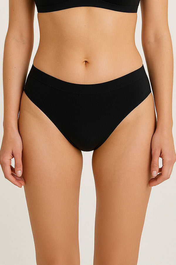 90078 Laser Cut Seamless Thong – 6 Color Pack C01