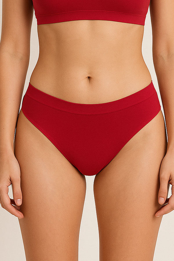 90078 Laser Cut Seamless Thong – 6 Color Pack C01