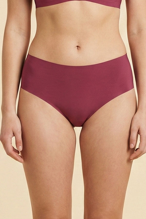 90080 Seamless Laser-Cut Panty – Cotton Blend| 6pcs Wholesale Prepack