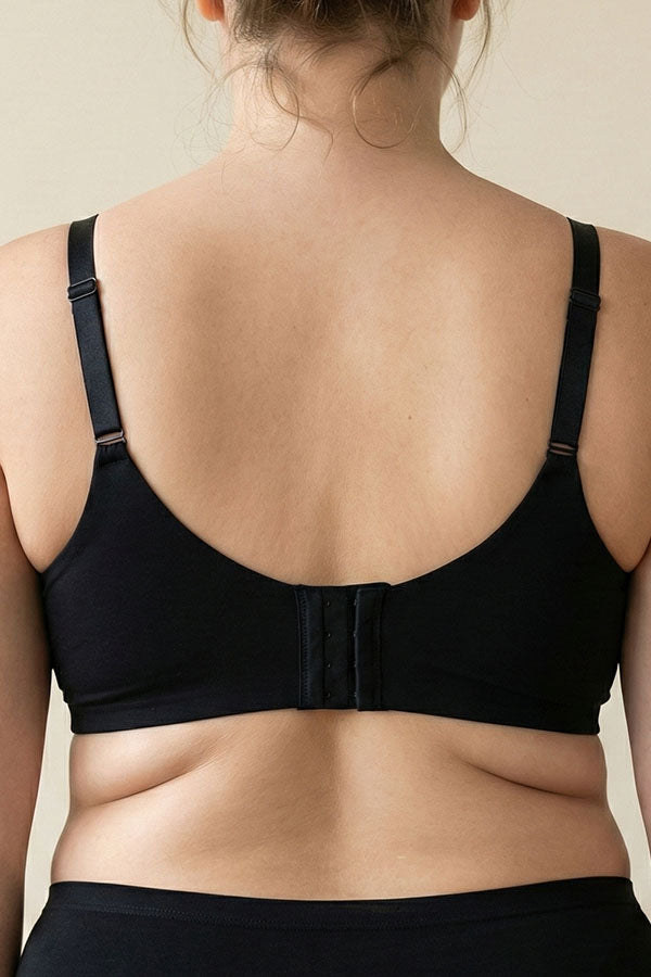 90080 Wire-Free Premium Cotton – 24-Hour Comfort Bra | 3pcs Wholesale Prepack