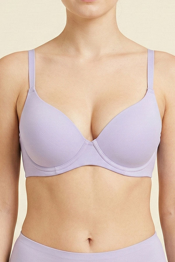 90080 Wire-Free Premium Cotton – 24-Hour Comfort Bra | 3pcs Wholesale Prepack