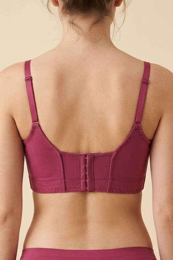 90081 Full Support Underwire Long Line Bra – 5-Hook Back Closure (B C Cup) | 3pcs Wholesale Prepack