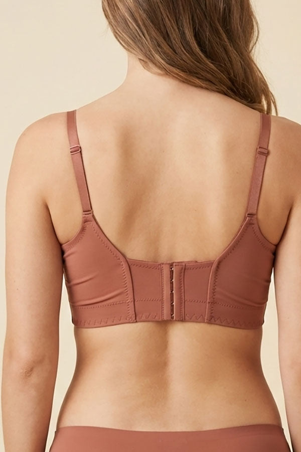 90081 Full Support Underwire Long Line Bra – 5-Hook Back Closure (B C Cup) | 3pcs Wholesale Prepack