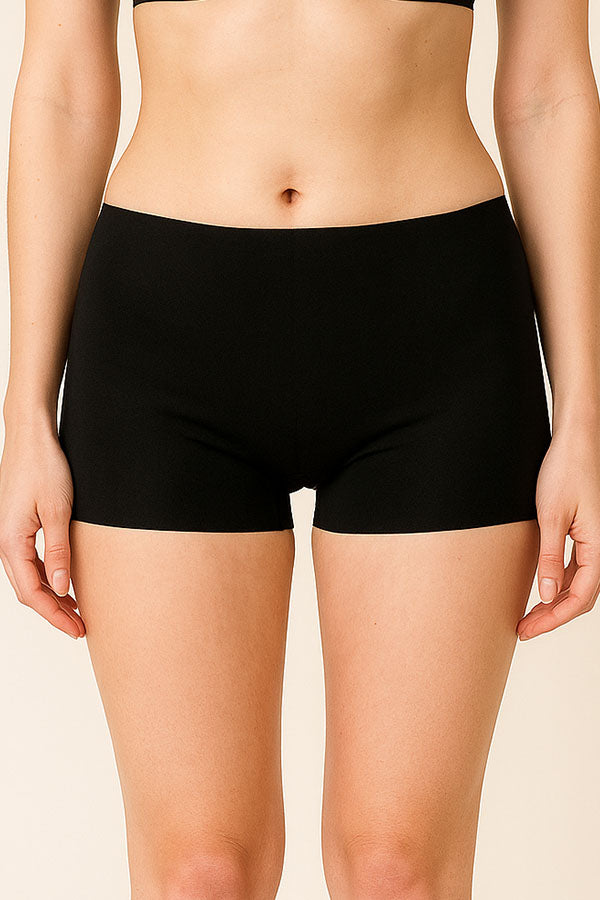 90082 Wholesale Women’s Cotton Seamless Boyshort Panties-6pcs pack