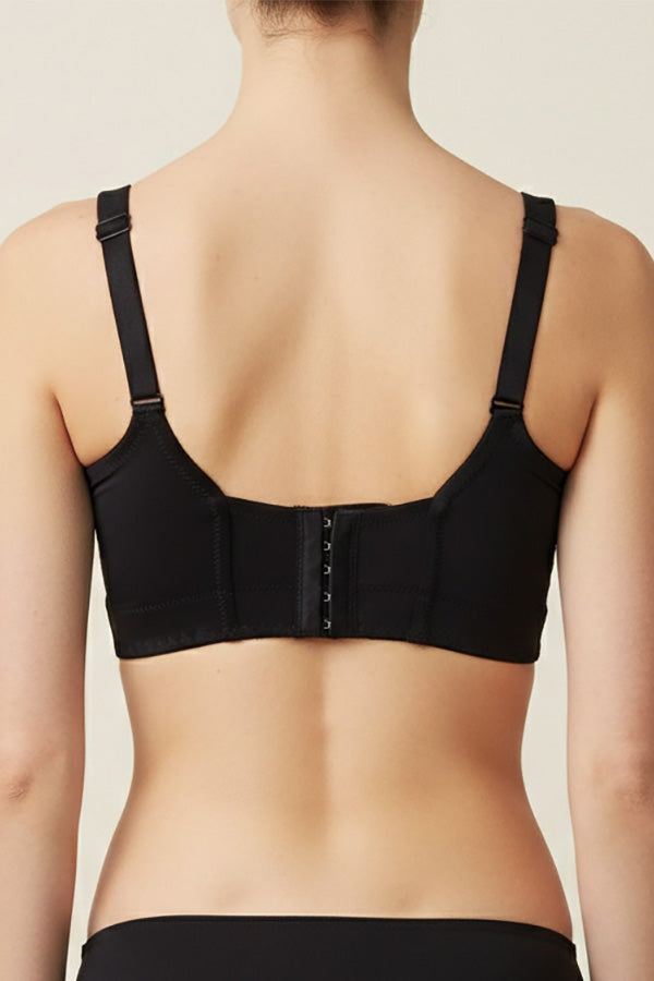 90084 Full Support Underwire Long Line Bra – 5-Hook Back Closure (B C Cup) | 3pcs Wholesale Prepack