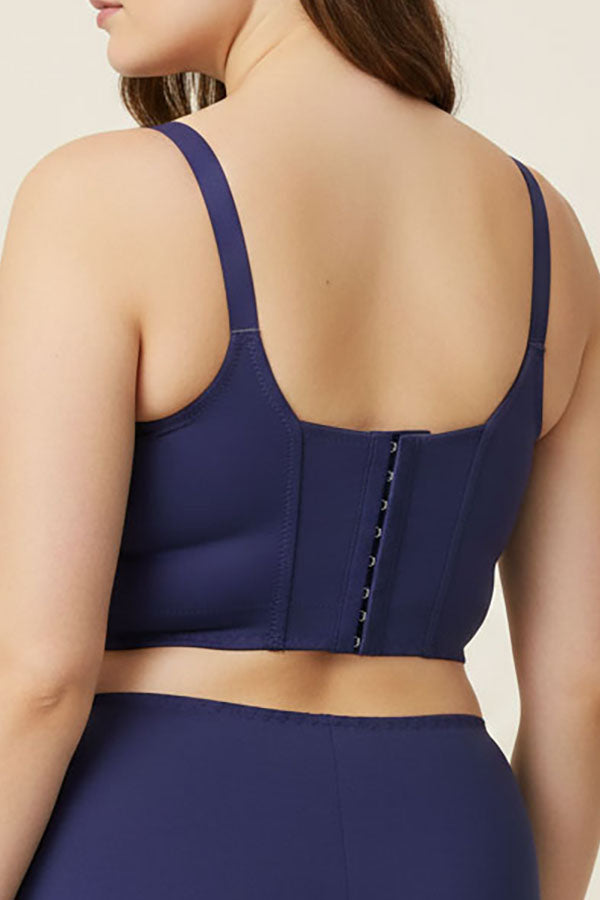 90084 Full Support Underwire Long Line Bra – 8-Hook Back Closure (D DD Cup) | 3pcs Wholesale Prepack