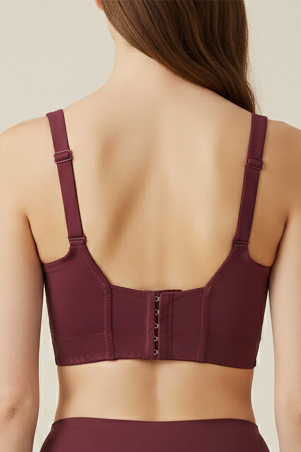 90084 Full Support Underwire Long Line Bra – 5-Hook Back Closure (B C Cup) | 3pcs Wholesale Prepack