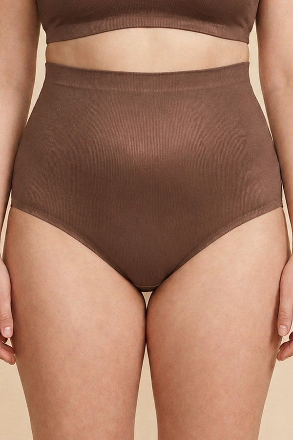 90086 Plus Size Satin High-Waist Laser-Cut Panty - 6 pcs prepack