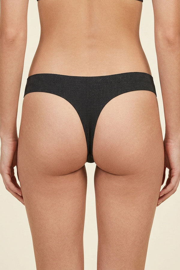 90094 Wholesale Women’s Laser Cut Thong Panties with Crisscross Side Detail – 6PCS Pack