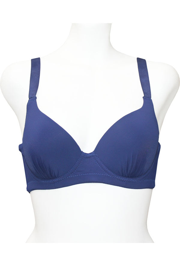 9024 6 Pieces Assorted Colors B/C/D/DD/DDD/F Cup Full Coverage Bra