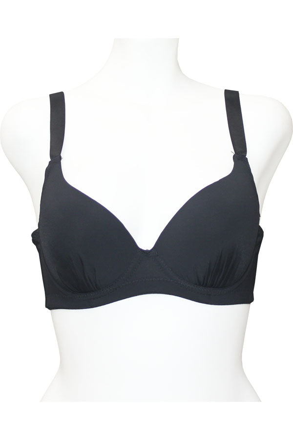 9024 6 Pieces Assorted Colors B/C/D/DD/DDD/F Cup Full Coverage Bra