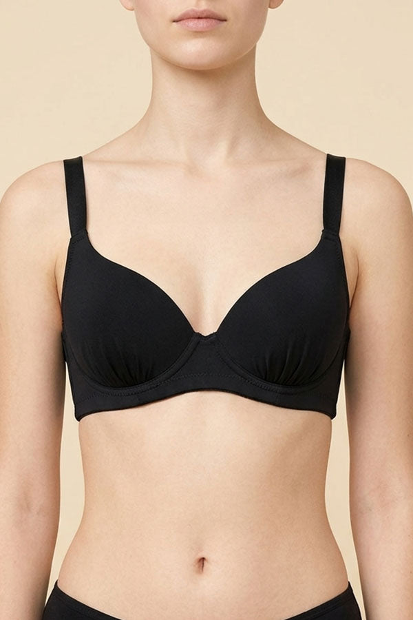 9024 6 Pieces Assorted Colors B/C/D/DD/DDD/F Cup Full Coverage Bra