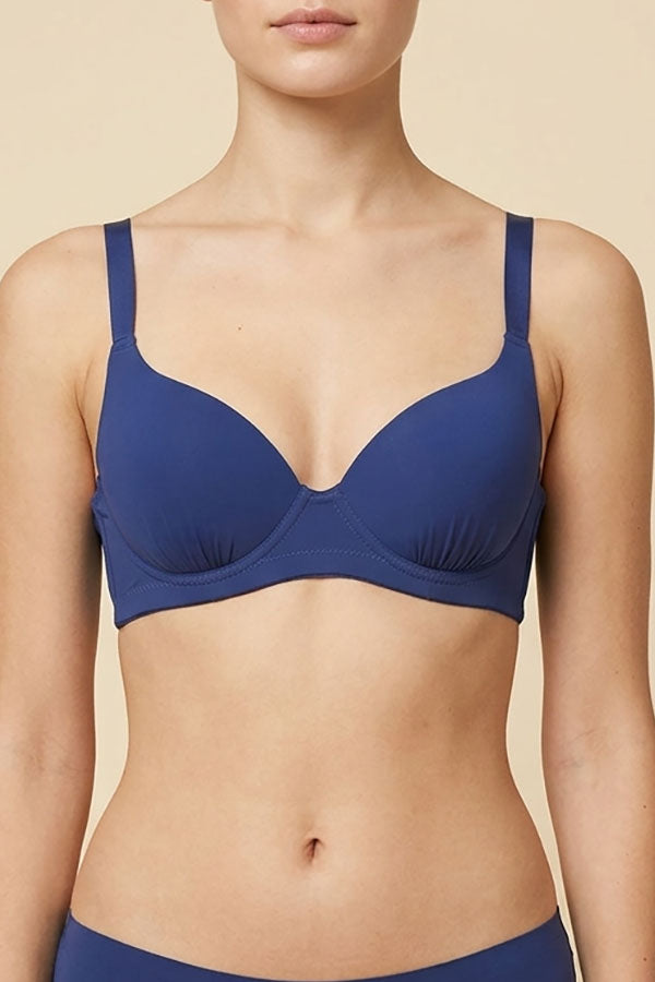 9024 6 Pieces Assorted Colors B/C/D/DD/DDD/F Cup Full Coverage Bra