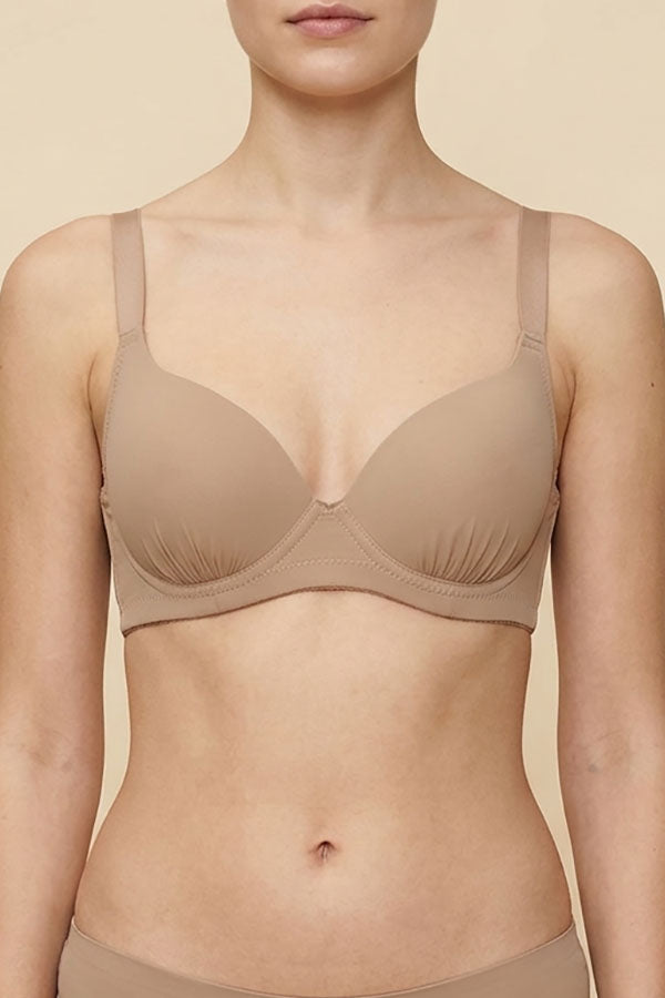 9024 6 Pieces Assorted Colors B/C/D/DD/DDD/F Cup Full Coverage Bra