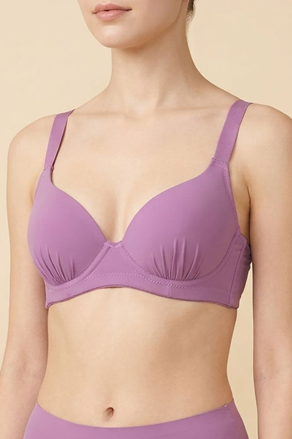 9024 6 Pieces Assorted Colors B/C/D/DD/DDD/F Cup Full Coverage Bra