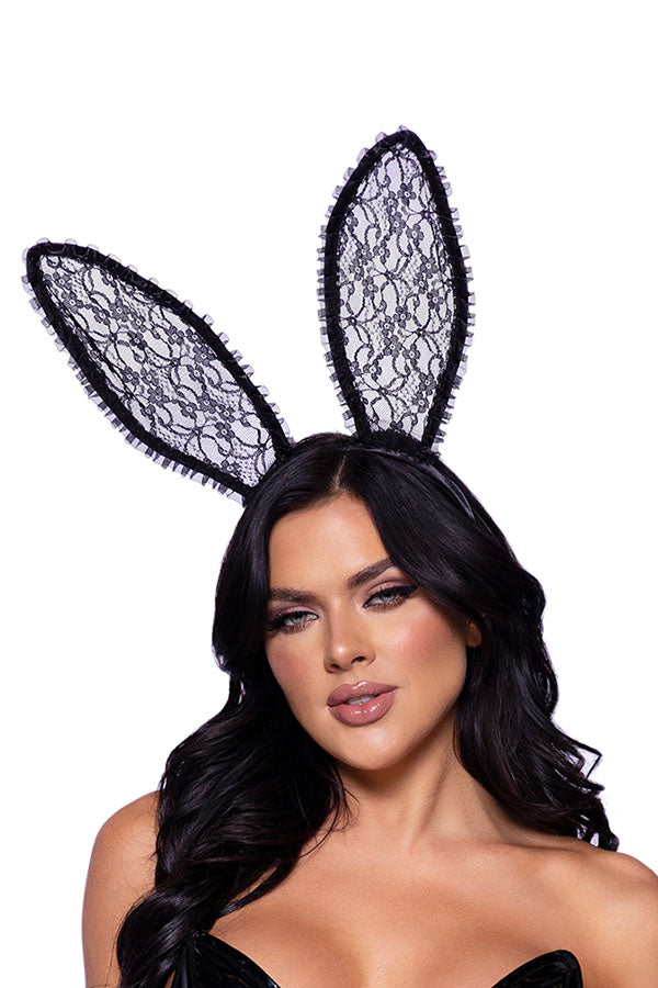 A2912 Lace Bunny Ears