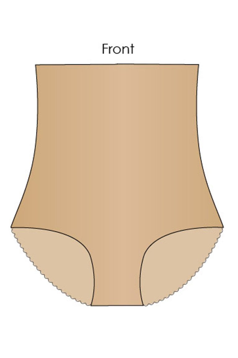 CA5205 6-Pack Lift & Shape Back Enhancer High Waisted Butt Shaper